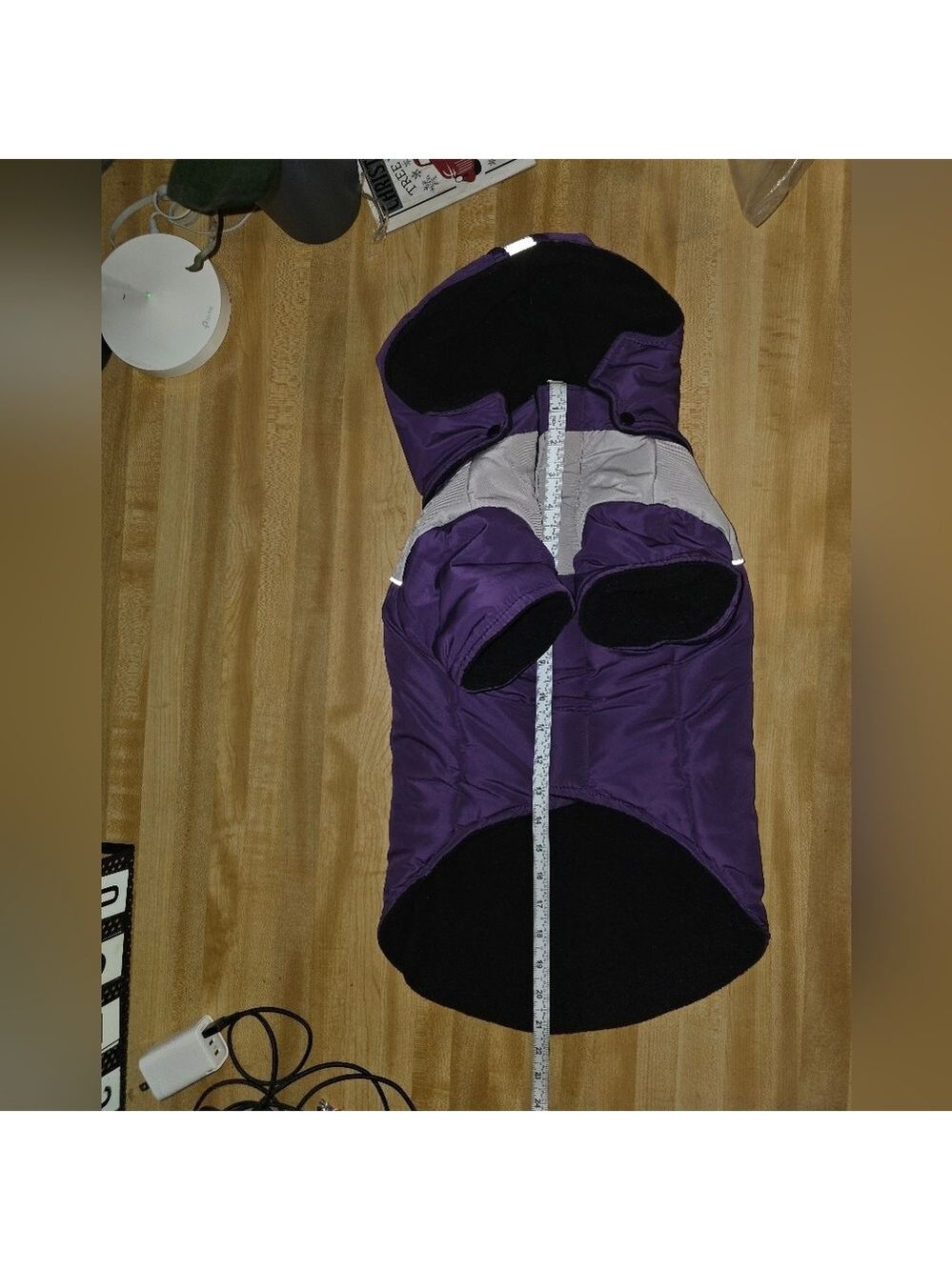 Dog Jacket Large Purple Gray #DGC11 - Picture 7 of 8